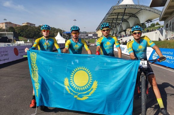 Казахстанские маунтинбайкеры выступили на чемпионате мира в Турции