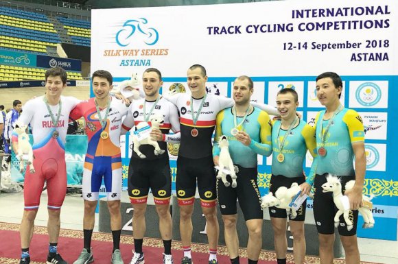 В Астане прошло международное соревнование по велоспорту на треке Silk Way Series Astana