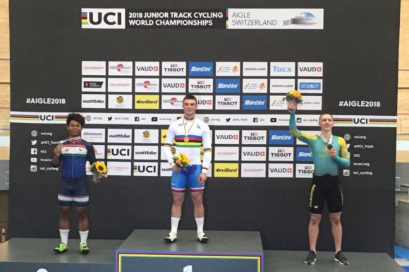 Чемпионат мира по велоспорту на треке: Андрей Чугай завоевал первую за историю казахстанского велоспорта медаль в «спринте»
