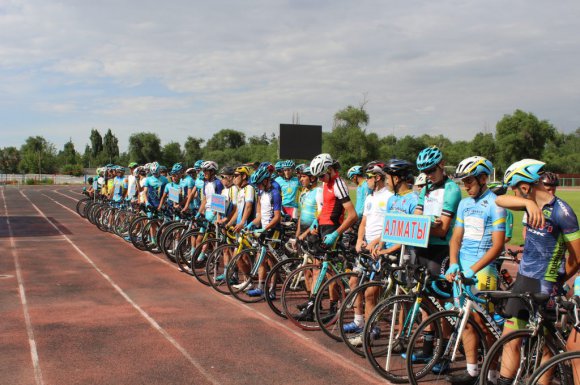 В Талдыкоргане прошел Горный чемпионат Республики Казахстан по велоспорту на шоссе