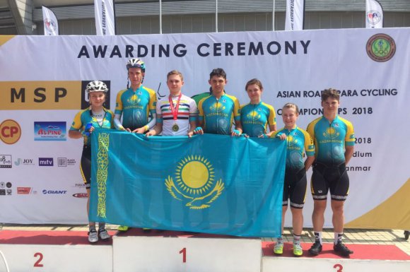 Первый день чемпионата Азии по велоспорту на шоссе: две золотые медали у Казахстана
