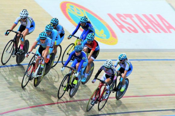 В Астане прошел Национальный чемпионат по велоспорту на треке