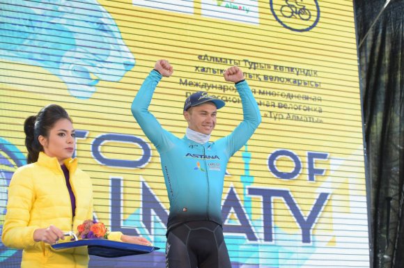 Алексей Луценко стал четырехкратным победителем международной велогонки «Тур Алматы»