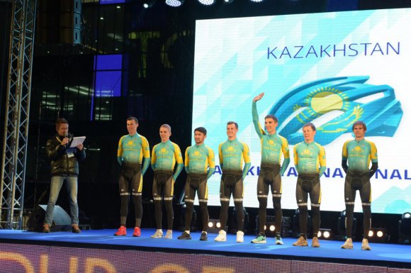 В Алматы состоялась презентация команд «Тур Алматы 2017»