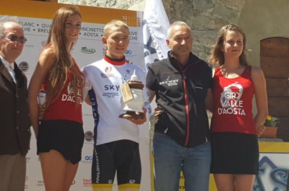 Вадим Пронский стал лучшим молодым гонщиком Giro Ciclistico della Valle d’Aosta