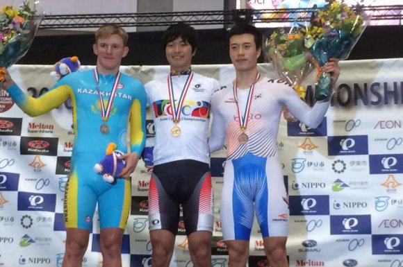 Чемпионат Азии по велоспорту на треке: две бронзовые и одна серебряная медаль
