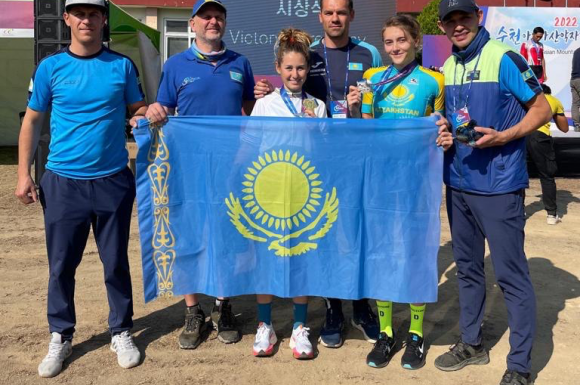 Казахстанские маунтинбайкеры завершили чемпионат Азии с 7 медалями