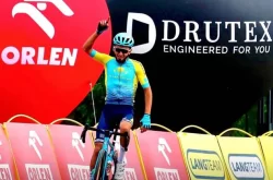 Казахстанец Илхан Достиев выиграл этап многодневки в Польше