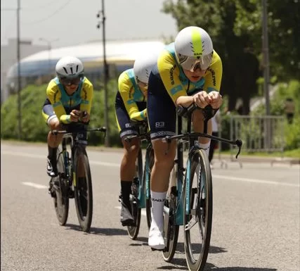У Казахстана первое золото на чемпионате Азии по велоспорту на шоссе