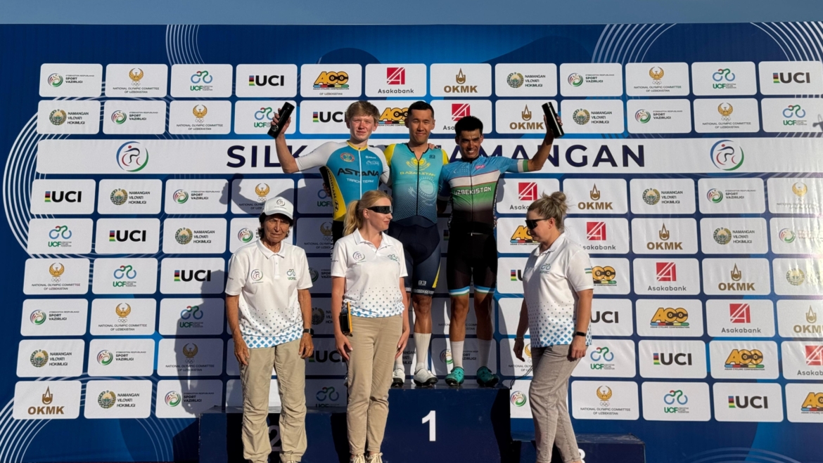 Национальная сборная Казахстана побеждает на гонке SILK WAY NAMANGAN!