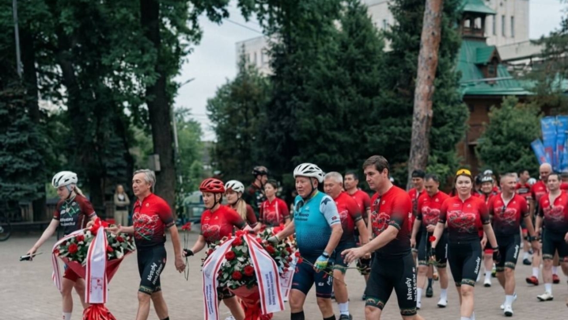 Велопробег в честь Дня Победы